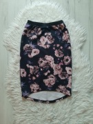 Piękna spódnica midi w kwiaty XS 34