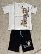 Disney 100 zestaw komplet set t-shirt + spodenki 5-6 lat r. 110 116
