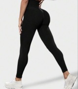 Legginsy damskie czarne nowe rozmiar M