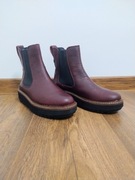 Botki Clarks Burgundowe 