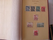 Klaser jubileuszowy II lata 1951 - 1955 ze znaczkami polskimi.