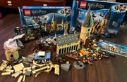 LEGO Harry Potter 75954, 75953 i 75950 + GRATIS płytka konstrukcyjna