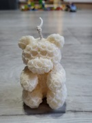 Świeczka sojowa miś