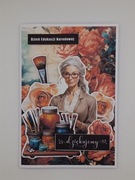 Kartka na Dzień Edukacji Narodowej dla nauczycielki rękodzieło 