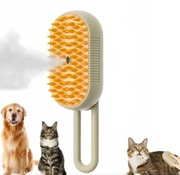 Szczotka do masażu i usuwania sierści 3w1 dla kota i psa