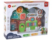 Pianinko dla malucha, odgłosy zwierząt, melodie, zabawy interaktywne