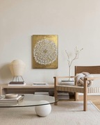 Obraz 60x80,  3D dmuchawiec pasta strukturalna 