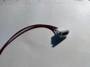 Gniazdo USB-C z 2 przewodami na zatrzask