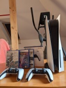 SONY PLAYSTATION 5 (FAT) + 2 PADY + 1TB DYSK + 3 FAJNE GRY