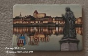 Magnes na lodówkę Toruń. Kopernik. Toruńskie pierniki.