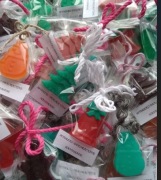 Mini mydełka zapachowo-dekoracyjne na prezent handmade