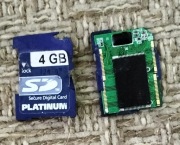 Karta pamięci SDHC Dane Elec 4 GB klasa 4 -firmy HAMA -GERMANY=CZYTAJ=:-)