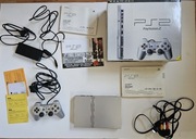SONY Play Station 2 Slim Satin Silver(plomba)  Pudełko 