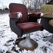 Fotele Wella lata 60 Fryzjerskie Barber Design