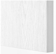 IKEA Besta fronty Timmerviken, białe, z fakturą drewna