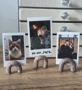 Stojaki na zdjęcia polaroid zestaw 3 sztuk 