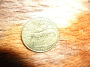 Moneta 2 zł Jaszczurka Zielona