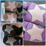 Lamino 24 25 skóra kapcie do raczkowania pantofle