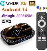 Vontar X5 4/32Gb Tv box Android 14 S905X5M