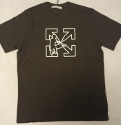 OFF-WHITE koszulka męska rozmiar XL czarna 