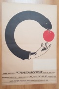 Fatalne zauroczenie plakat filmowy KAŁKUS 1988 