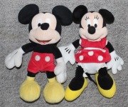 Disney klasyczny duet myszka Mickey i myszka Minnie z lat 90