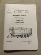 Pronar T682 /1 instrukcja