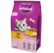 Whiskas kurczak 14kg, sucha karma dla kota, data do 2027r.