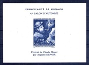 Monako, Monaco 1991 - 150 r. urodzin Renoira, Mi 2030 ND, Słania, 