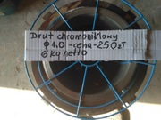 Drut spawalniczy-1,0-chromoniklowy-6kg