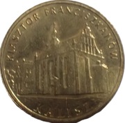 2 złote z 2011 rok - KALISZ KLASZTOR FRANCISZKANÓW + FOLDER W PDF - OMO