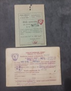 Świadectwo kontroli oraz książka gwarancyjna na motorower  KOMAR