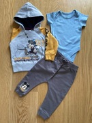Myszka Mickey Marks&Spencer body C&A bluza spodnie 62-68 cm fajniutki zest