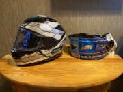Kask motocyklowy SHOEI + szyba fotochromowa