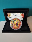 PARA POD JEDNYM PARASOLEM Leonid Afremov Mikropuzzle 3 Oz  20$ Palau 2022