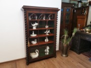 Oryginalna witryna  biedermeier  mahoń antyk 929/2026