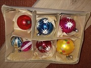 Bombki szklane z PRL