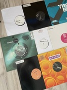 Zestaw 10 płyt winylowych muzyka elektroniczna techno house trance
