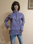 KARHU bluza damska trekking fioletowy melanż wycięcia na kciuk_ M