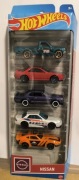 Hot Wheels Nissan 5pak