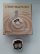 Słuchawki bezprzewodowe mini Bluetooth 5.3 niewidoczne do pracy / snu