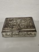 Pudełko, szkatuła,  przybornik,  kuferek stary