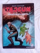 Tajfun maszynoplaneta komiks z wrysem autora