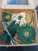 Boho zawieszki choinka prezent 