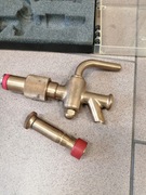 Kran do beczki piwa mosiądz  zawór  płyn beczka 