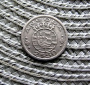 Angola Portugalska 2.5 Escudo 1953r