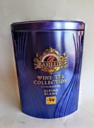 Basilur ALPINE BLANC czarna herbata liść Ceylon BIAŁE WINO puszka - 75 g