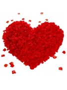 CZERWONE PŁATKI RÓŻ