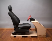 Fotel gamingowy kierownica symulator