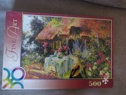 Puzzle 500 letni dzień Henri-Gaston Darien Trefl lato wiosna ogród